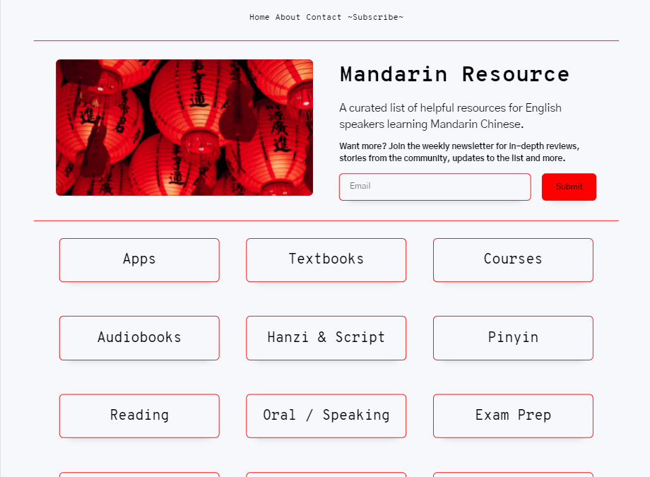 Welcome to Mandarin Resource